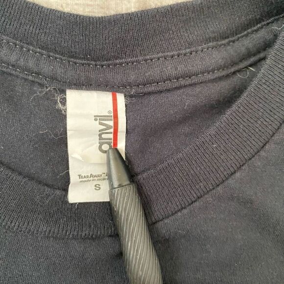 Jake Bugg anvil women S 100% cotton graphic print short sleeve tshirt black - Picture 5 of 10